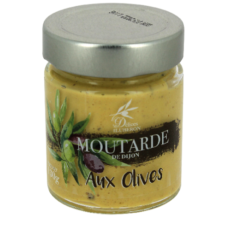 Moutarde aux olives noires
