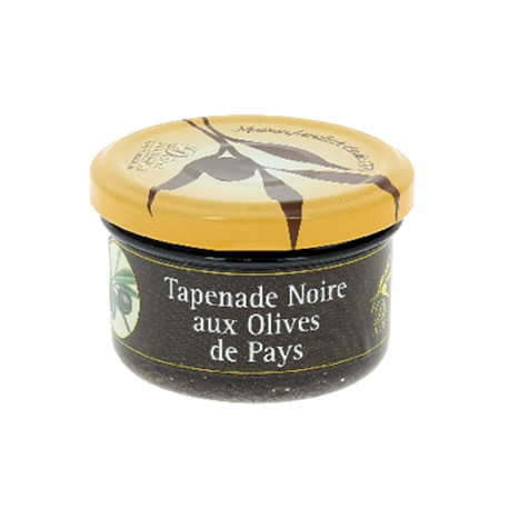 Tapenade noire aux olives de pays