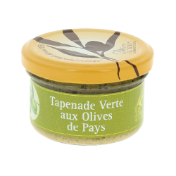 Tapenade verte aux olives de pays