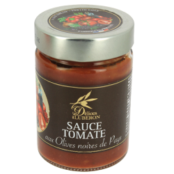 Sauce tomate aux olives noires de pays