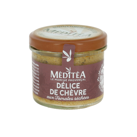 Délice de chèvre aux tomates séchées