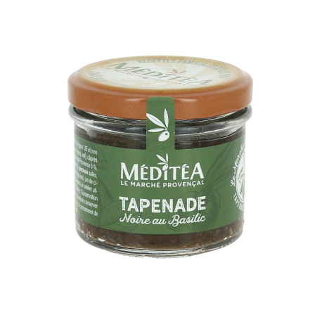 Tapenade noire au basilic
